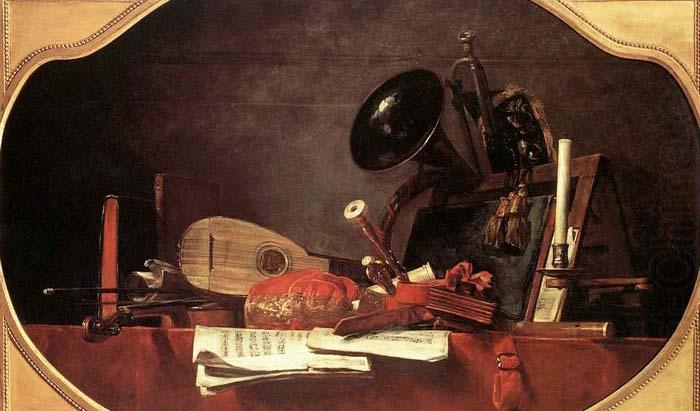 Attributes of Music, Jean Baptiste Simeon Chardin